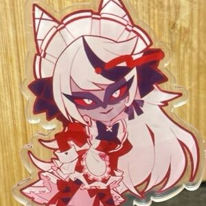 Hazbin Hotel Helluva Boss Carmilla maid cafe anime acrylic figure standee